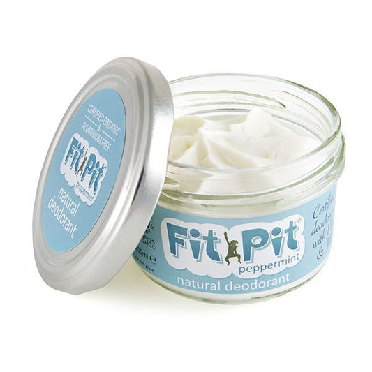 Fit Pit Natural Deodorant Peppermint Organic 100Ml