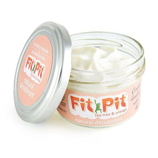 Fit Pit Tea Tree & Orange Natural Deodorant Organic 100Ml