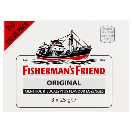 Fisherman'S Friend Multi Pack Sore Throat Lozenges 3 X 25G
