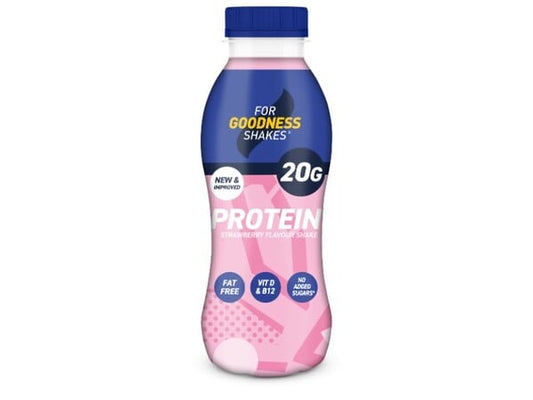 For Goodness Shakes Protein 20G Strawberry Shake 330Ml