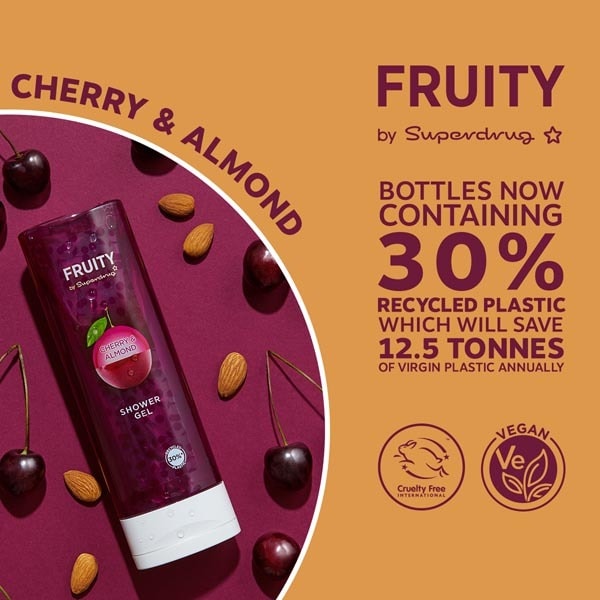Fruity Cherry & Almond Shower Gel 250Ml