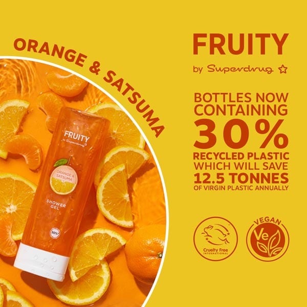 Fruity Orange & Satsuma Shower Gel 250Ml