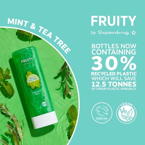 Fruity Tea Tree & Mint Shower Gel 250Ml