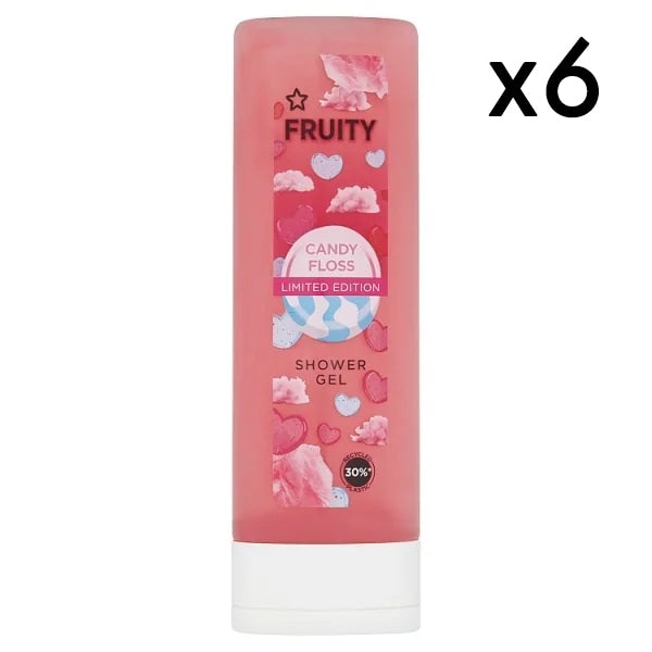Fruity Candyfloss Shower Gel Bundle X6
