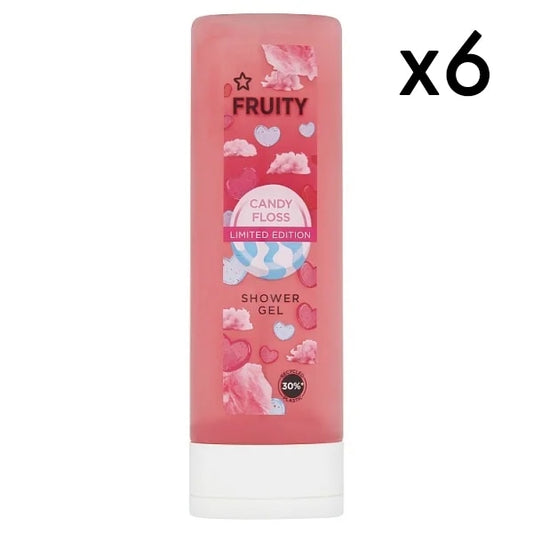 Fruity Candyfloss Shower Gel Bundle X6