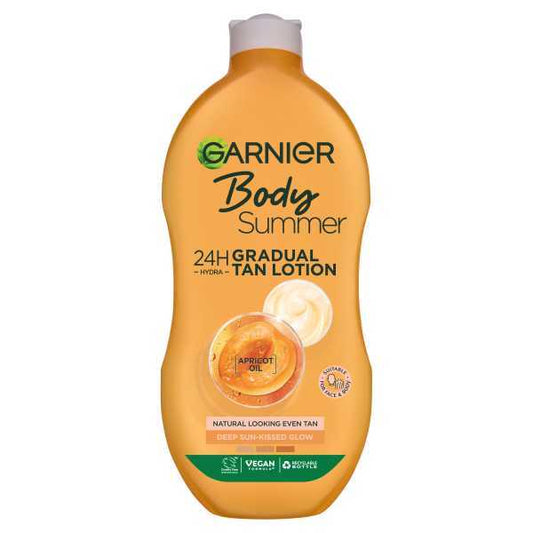 Garnier Summer Body Dark Gradual Tan Moisturiser 400Ml