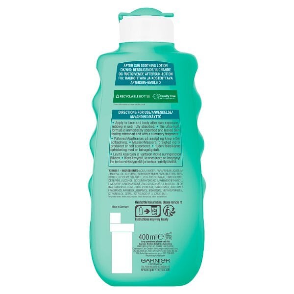 Ambre Solaire After Sun Lotion 400Ml