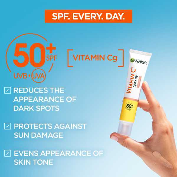 Garnier Vitamin C Uv Brightening Fluid Glow Spf50+ 40Ml