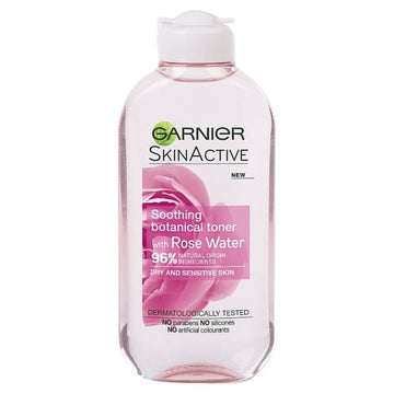 Garnier Natural Rose Water Toner Sensitive Skin 200Ml