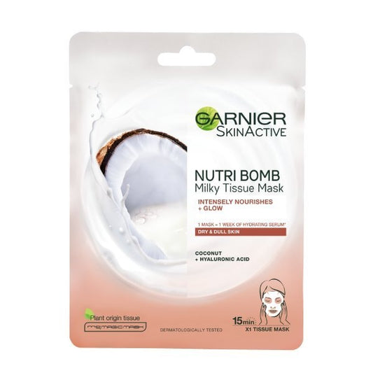 Garnier Nutri Bomb Coconut And Hyaluronic Acid Tissue Mask