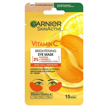 Garnier Vitamin C Eye Serum Tissue Mask