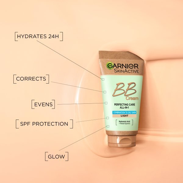 Garnier Oil-Free Bb Cream Spf 20+ Light 50Ml
