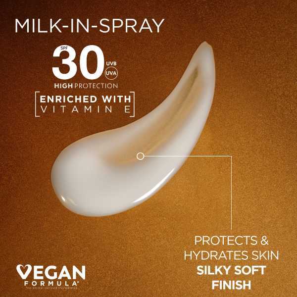 Garnier Ambre Solaire Bronze Milk In Spray Spf 30 150Ml