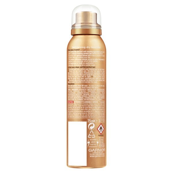 Ambre Solaire No Streaks Bronzer Intense Face Mist 75Ml