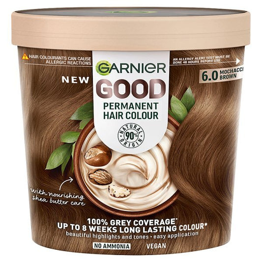 Garnier Good Permanent Hair Dye Mochaccino Brown 6.0