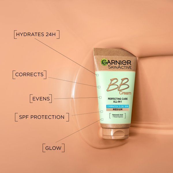 Garnier Oil-Free All In 1 Bb Cream Spf 25 Medium 50Ml