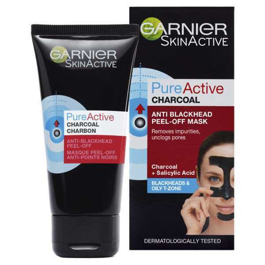 Garnier Pure Active Charcoal Peel-Off Mask 50Ml