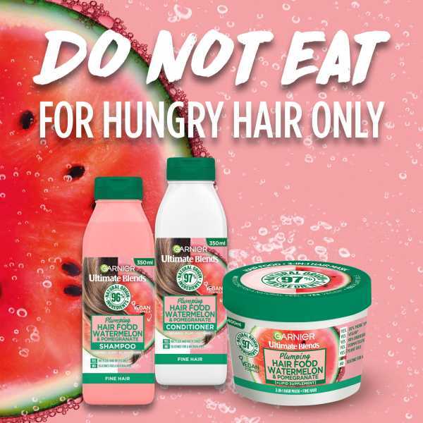 Garnier Ultimate Blends Hair Food Watermelon Shampoo 350Ml