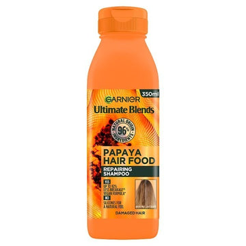 Garnier Ultimate Blends Hair Food Papaya Shampoo 350Ml