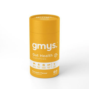 Gmys. Gut Health Gummies Pineapple Flavour, 60