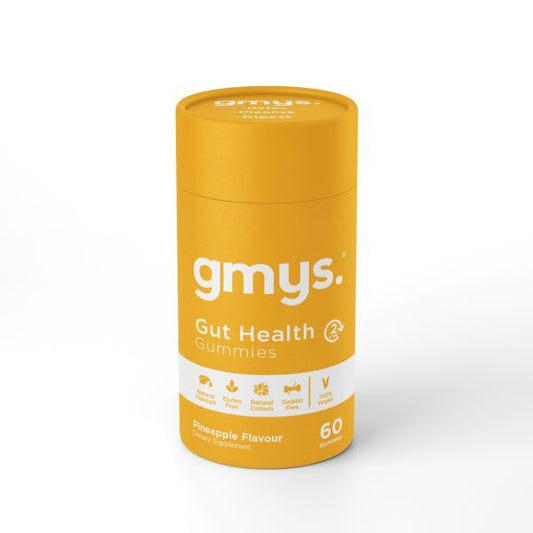 Gmys. Gut Health Gummies Pineapple Flavour, 60