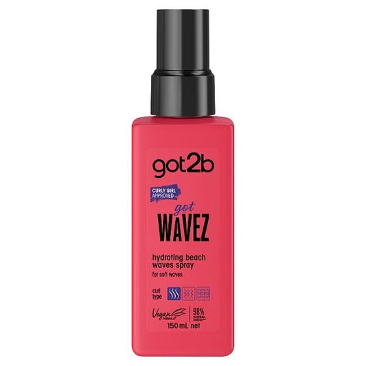 Got2B Curl Beach Waves Hair Spray 150Ml
