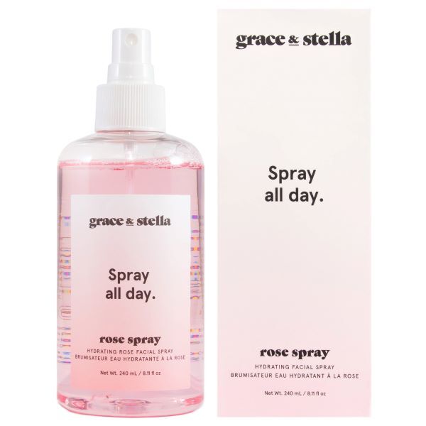 Grace & Stella - Rose Toner Facial Spray - Vegan - 240 Ml