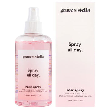 Grace & Stella - Rose Toner Facial Spray - Vegan - 240 Ml