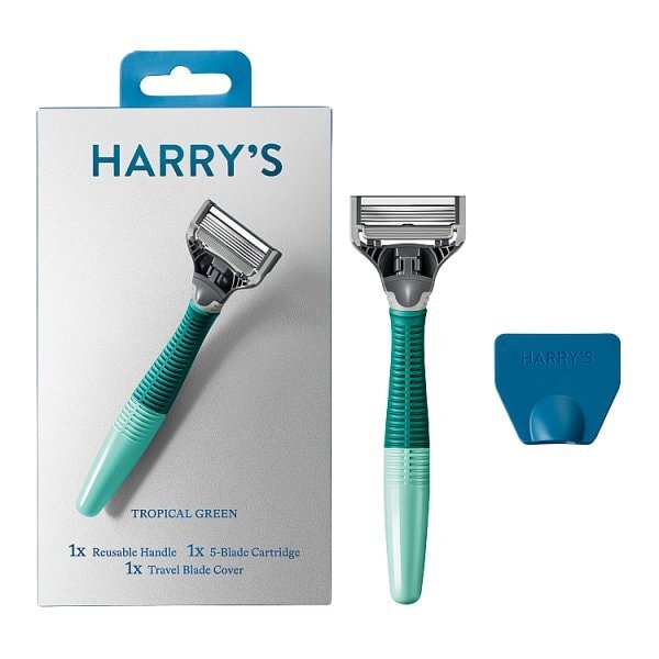 Harry'S Truman Razor + Blade - Tropical Green