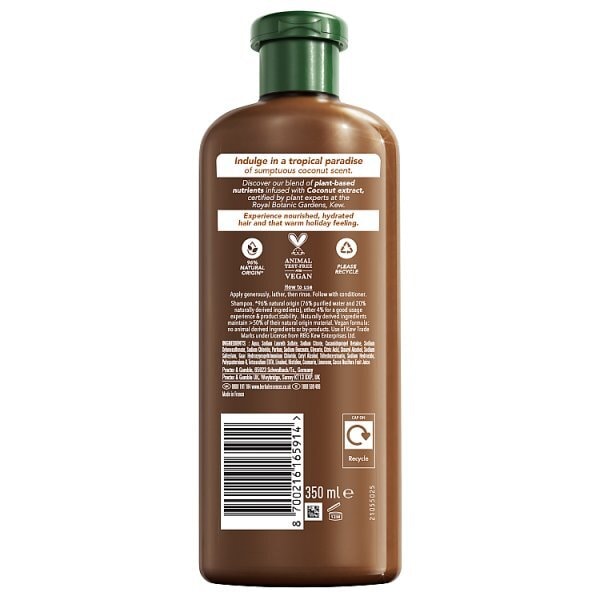 Herbal essences coconutscent shampoo 350Ml