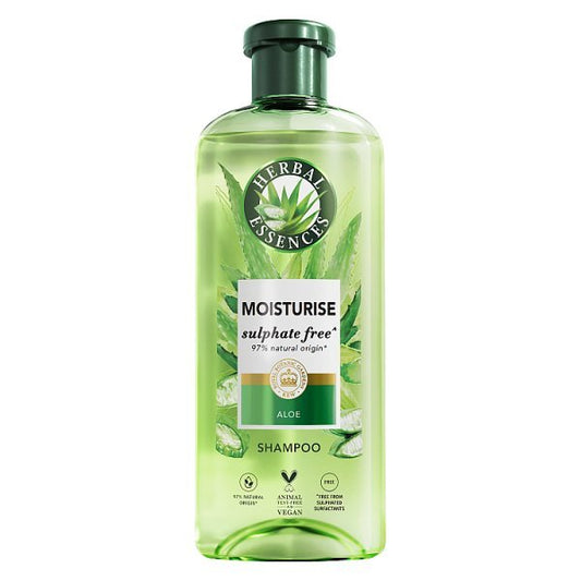 Herbal essences  Aloe Moisturise Sulphate Free  shampoo  350Ml