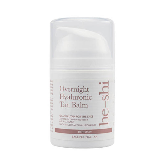 He-Shi Overnight Hyaluronic Tan Balm Light 50Ml