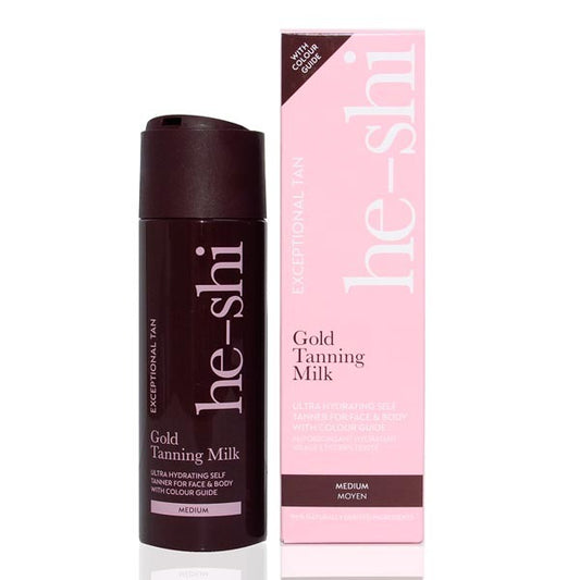 He-Shi Gold Tanning Milk Medium 200Ml