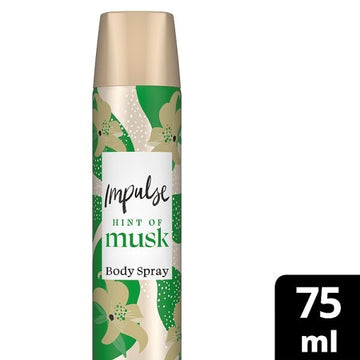 Impulse Body Spray Deodorant Musk 75Ml