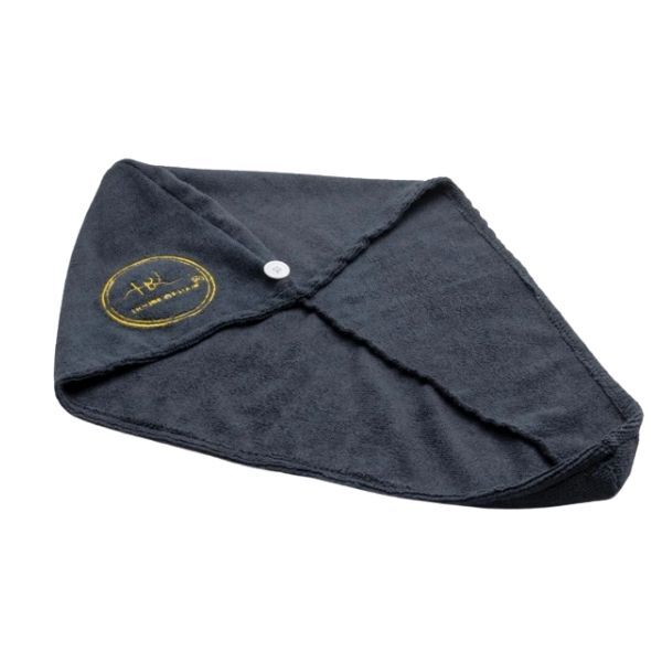House Of Hair Uk Quick Dry Microfibre Towel Charcoal Gray