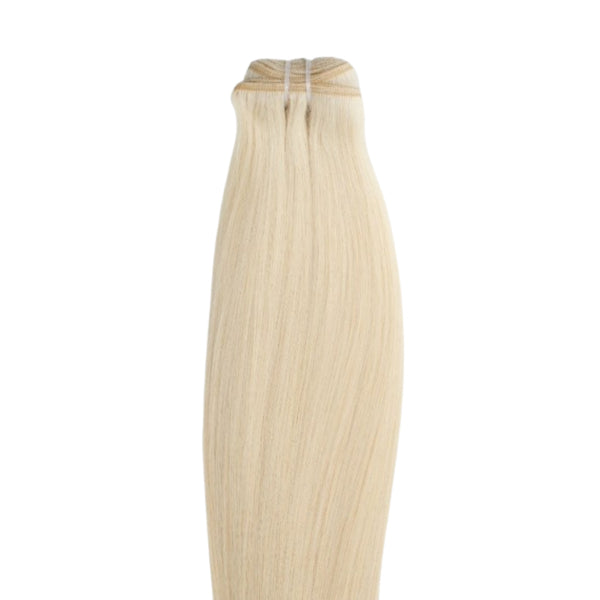 House Of Hair Uk Straight Vanilla Blonde Weft 24 - Bundle