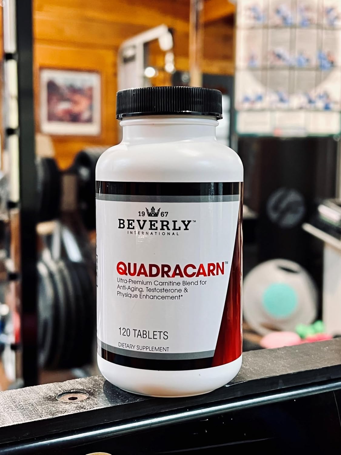 Beverly International Quadracarn 4X-Potency, Lab Tested Ultra-Premium Carnitine Blend for Fat Loss, Muscle Definition, Metabolism, Mood, Energy Boost, Anti-Aging, Brain Function. 120 Tablets. : Health & Household