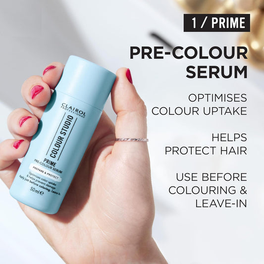 Clairol Professional Colour Studio | Step 3 Revitalise | Colour Protect Shampoo For Coloured Hair | Prolongs Colour Vibrancy With Non-Stop Shine | All Hair Types | Vegan | 250 Ml