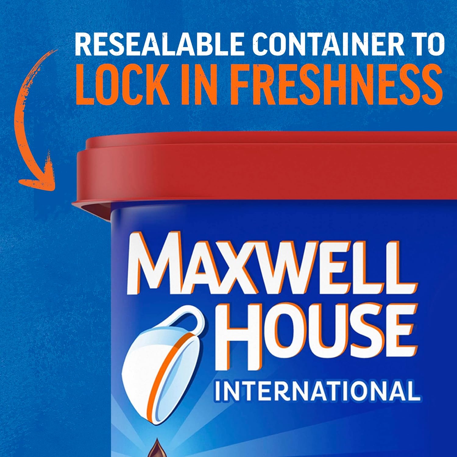 Maxwell House International Hazelnut Café-Style Instant Coffee Beverage Mix (4 ct Pack, 9 oz Canisters) : Everything Else