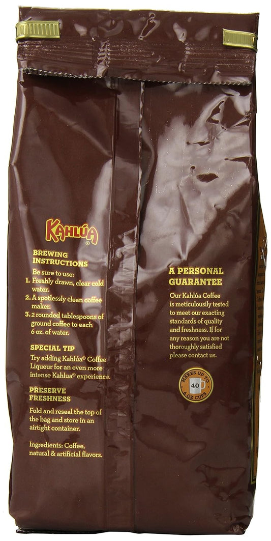 Coffee Kahlua Hazelnut Gourmet Ground Coffee Bags (Pack of 2)