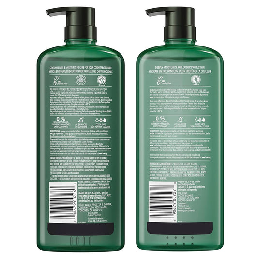 Herbal Essences Sulfate Free Shampoo and Conditioner Set, Infused with Honey and Vitamin B, Moisturizing, Safe for Color Treated Hair, Paraben & Mineral Oil-Free, bio:renew, 20.2 Fl Oz Each, 2 Pack