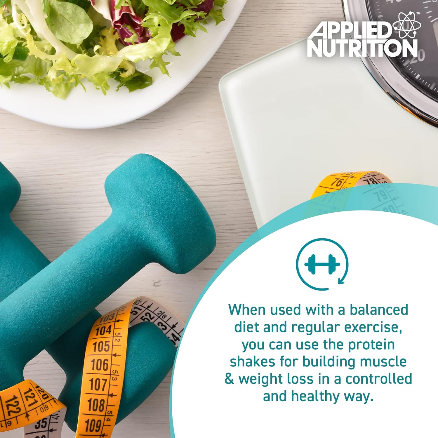 Applied Nutrition Diet Whey 1kg Bundle - Diet Whey High Protein Powder + 5 Sample Bundle + 750ml Steel Protein Shaker | Low Carb & Sugar, Weight Management Shake, 40 Servings (Vanilla) : Amazon.co.uk: Health & Personal Care