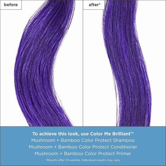 Colour Protect Shampoo - Briogeo Color Me Brilliant Mushroom + Bamboo Shampoo - Hair Colour Protection - Vegan Shampoo - Phalate & Paraben-Free