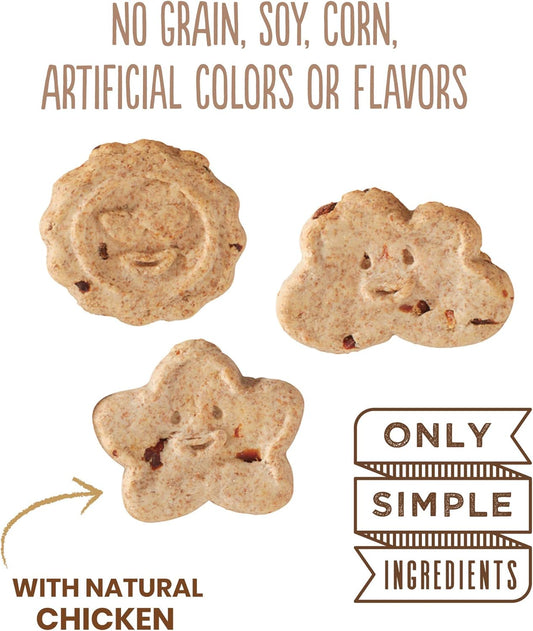 Cloud Star Wag More Bark Less Oven Baked Biscuits, Grain Free Crunchy Dog Treats, With Chicken & Sweet Potatoes - 19 Lb
