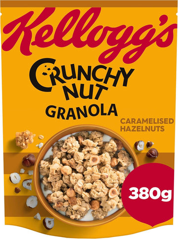 Kellogg'S Crunchy Nut Granola Caramalised Nuts 380G