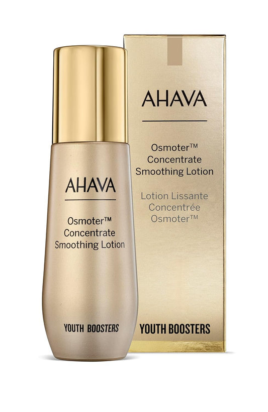 Ahava Osmoter Concentrate Smoothing Lotion - Silky, Lightweight Lotion For Youthful Appearance, Reduce Wrinkles & Fine Lines, Refine & Smoothe Skin’S Texture, With Osmoter X6 & 3D Complex, 1.7 Fl.Oz