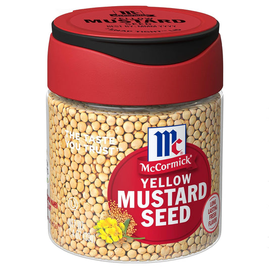 McCormick Yellow Mustard Seed, 1.4 oz (Pack of 6)