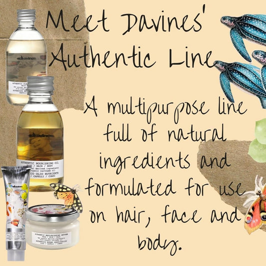 Davines Authentic Replenishing Butter Delicate And Deep Nourishing For Hair, Skin And Body Moisturize And Hydrate, 6.76 Fl Oz