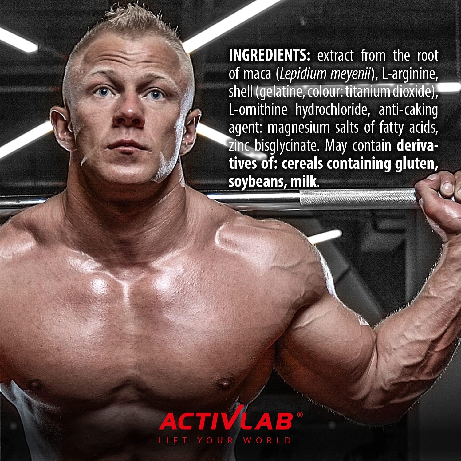 Activlab HGH Day - 60 caps | Maca Extract, L-Arginine, L-Ornithine HCL, Zinc| Natural Formula | Preworkout | Bodybuilding, Powerlifting, Combat Sports : Amazon.co.uk: Health & Personal Care