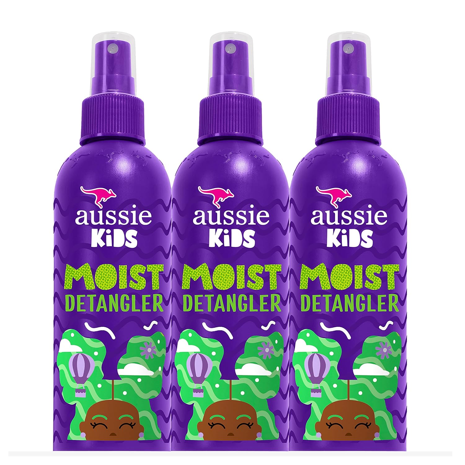 Aussie Kids Moist Detangler For Kids, 8 Fl Oz